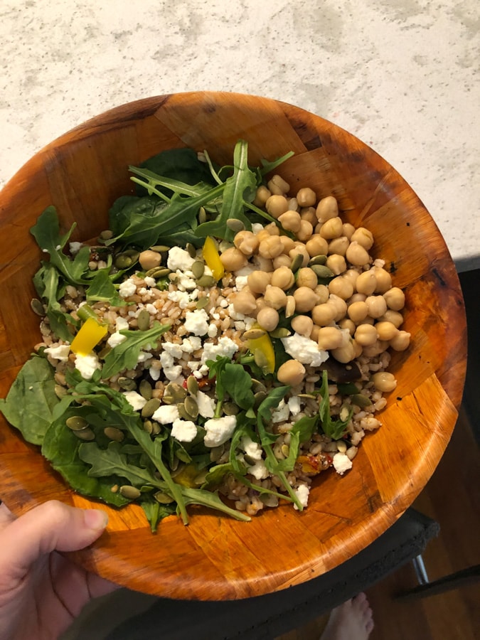 grain salad bowl