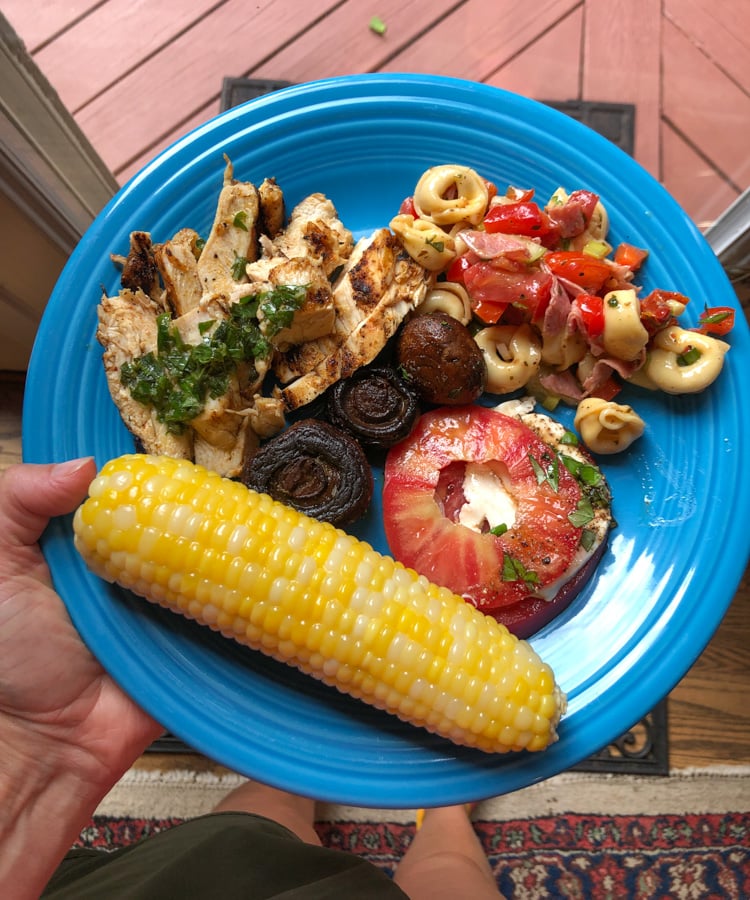 chicken with veggies