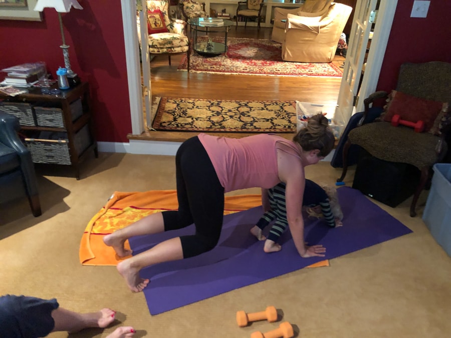 at home workout