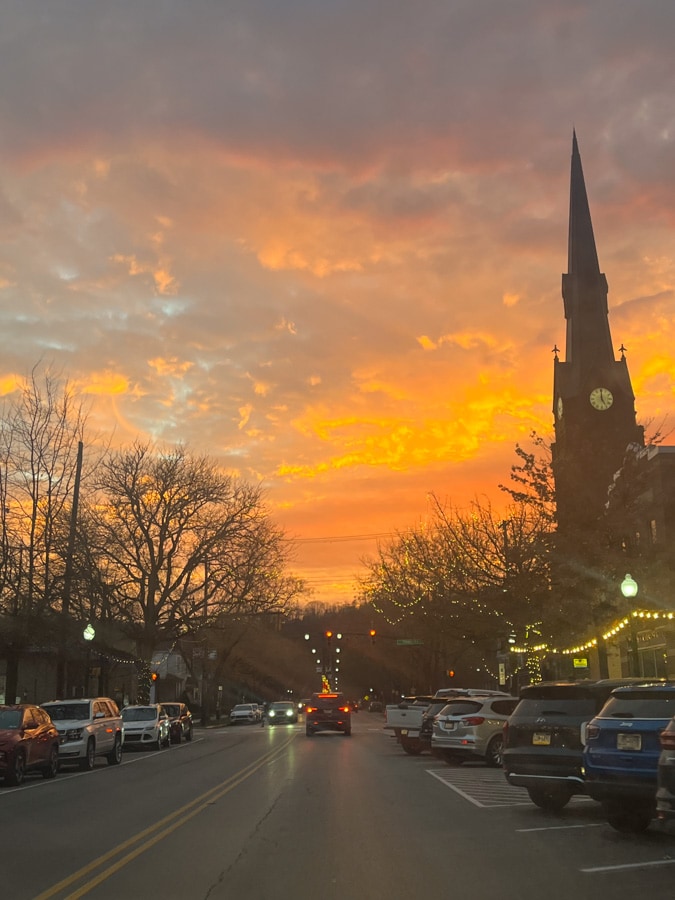 sewickley sunset