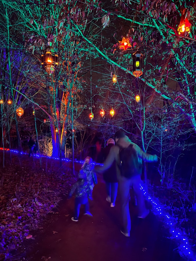 pittsburgh botanic garden light show