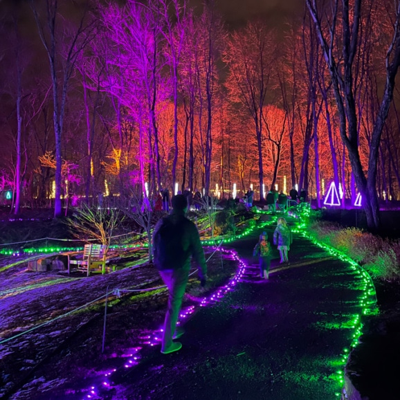 pittsburgh botanic garden holiday light show