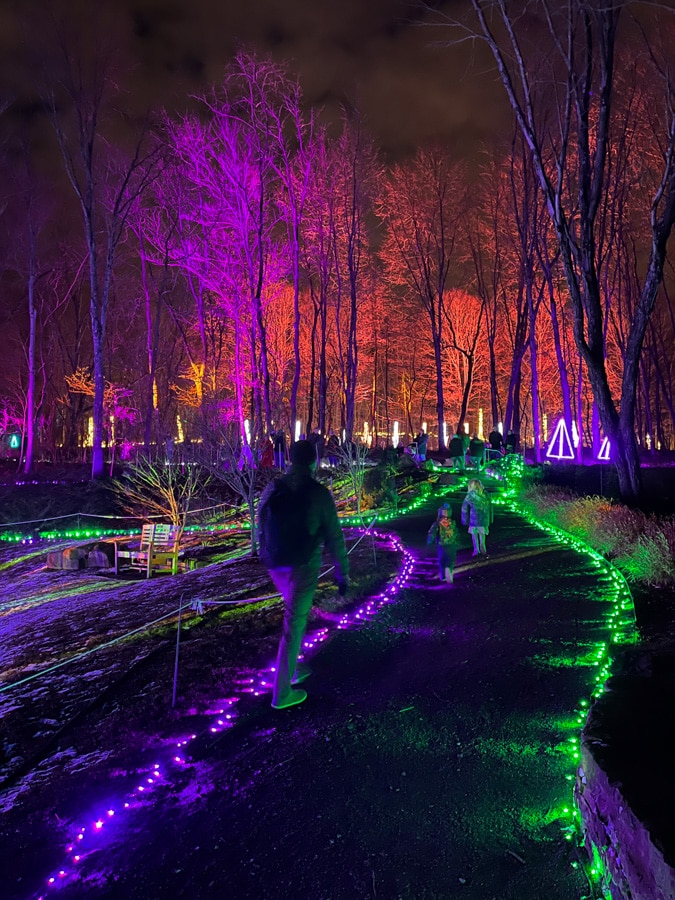 pittsburgh botanic garden holiday light show