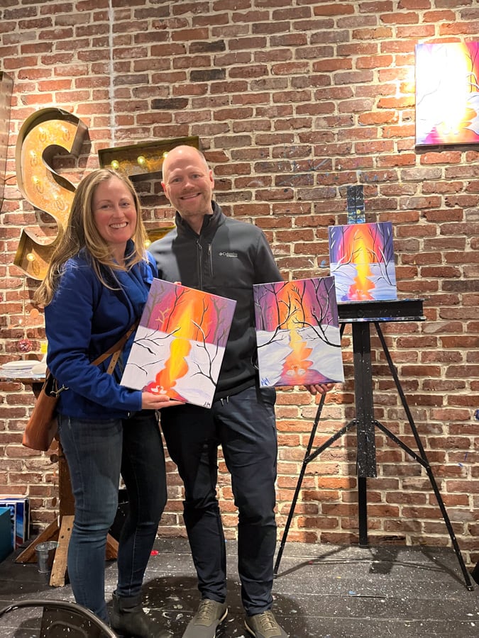 anne and matt mauney painting